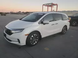 Salvage vehicles for parts for sale at auction: 2024 Honda Odyssey EXL