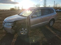 Salvage cars for sale from Copart Montreal Est, QC: 2008 Hyundai Santa FE GLS