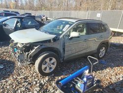 Carros salvage a la venta en subasta: 2021 Toyota Rav4 XLE