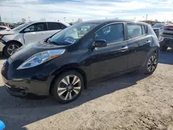 2014 Nissan Leaf S en venta en Indianapolis, IN