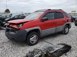 Pontiac Vehiculos salvage en venta: 2001 Pontiac Aztek