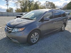 Salvage cars for sale at Gastonia, NC auction: 2016 Honda Odyssey EXL