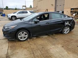 Chevrolet salvage cars for sale: 2016 Chevrolet Cruze LT