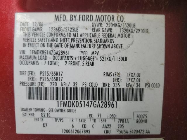 2007 Ford Freestyle SEL