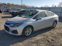 Salvage cars for sale at York Haven, PA auction: 2019 Chevrolet Cruze LT