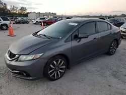 Salvage cars for sale at Gaston, SC auction: 2014 Honda Civic EXL