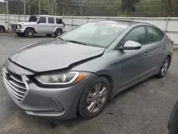 Vehiculos salvage en venta de Copart Savannah, GA: 2017 Hyundai Elantra SE