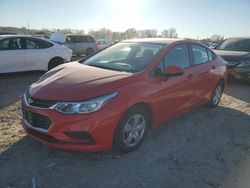 Chevrolet salvage cars for sale: 2017 Chevrolet Cruze LS