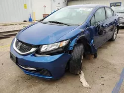 Salvage Cars with No Bids Yet For Sale at auction: 2014 Honda Civic LX