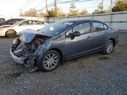 Vehiculos salvage en venta de Copart Hillsborough, NJ: 2012 Honda Civic EX