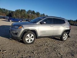 Salvage SUVs for sale at auction: 2021 Jeep Compass Latitude