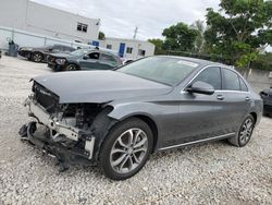 2017 Mercedes-Benz C 300 4matic en venta en Opa Locka, FL