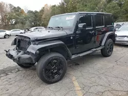 Salvage cars for sale from Copart Austell, GA: 2014 Jeep Wrangler Unlimited Sahara