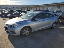 Salvage cars for sale at Louisville, KY auction: 2018 Chevrolet Cruze LS