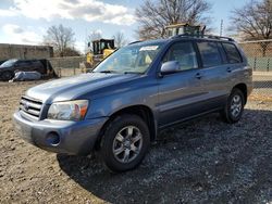 Salvage cars for sale at auction: 2005 Toyota Highlander