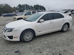 Salvage cars for sale at Loganville, GA auction: 2010 Ford Fusion Hybrid