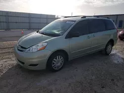 Salvage cars for sale at Arcadia, FL auction: 2008 Toyota Sienna CE