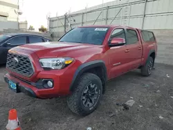 Salvage cars for sale at Anthony, TX auction: 2021 Toyota Tacoma Double Cab