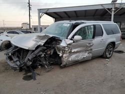 Salvage cars for sale from Copart Los Angeles, CA: 2013 Cadillac Escalade ESV Premium