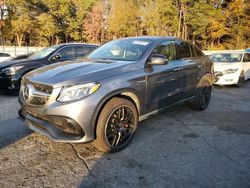 Salvage cars for sale from Copart Austell, GA: 2017 Mercedes-Benz GLE Coupe 63 AMG-S