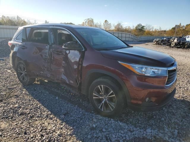 2016 Toyota Highlander XLE