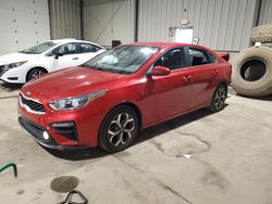 Salvage cars for sale at West Mifflin, PA auction: 2019 KIA Forte FE