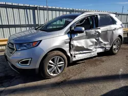 Salvage cars for sale at Dyer, IN auction: 2015 Ford Edge SEL