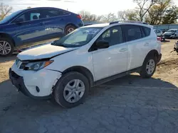 Vehiculos salvage en venta de Copart Wichita, KS: 2014 Toyota Rav4 LE