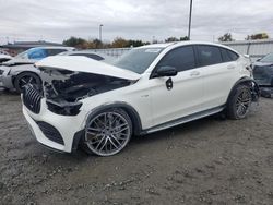 Mercedes-Benz salvage cars for sale: 2021 Mercedes-Benz GLC Coupe 43 4matic AMG