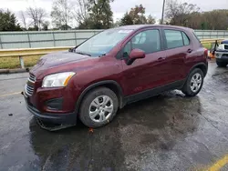 Chevrolet salvage cars for sale: 2016 Chevrolet Trax LS