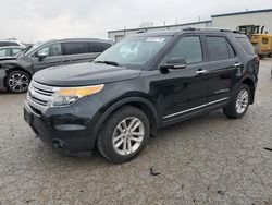 Salvage cars for sale at Kansas City, KS auction: 2014 Ford Explorer XLT