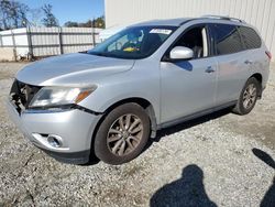 Nissan salvage cars for sale: 2015 Nissan Pathfinder S