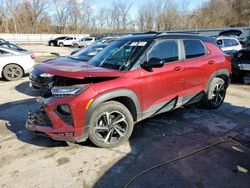 Salvage cars for sale from Copart Ellwood City, PA: 2023 Chevrolet Trailblazer RS