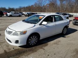 Toyota salvage cars for sale: 2013 Toyota Corolla Base