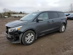 KIA Vehiculos salvage en venta: 2015 KIA Sedona LX