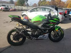 Salvage motorcycles for sale at Chalfont, PA auction: 2022 Kawasaki EX400