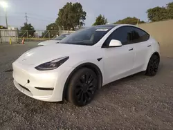 Salvage cars for sale at San Diego, CA auction: 2022 Tesla Model Y