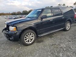 Ford Expedition salvage cars for sale: 2017 Ford Expedition EL Limited