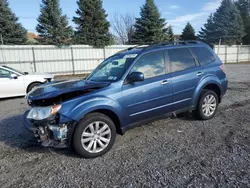 Salvage cars for sale at Albany, NY auction: 2012 Subaru Forester 2.5X Premium