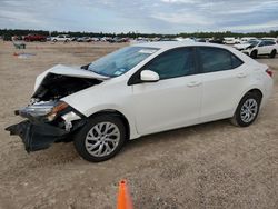 Salvage cars for sale at Houston, TX auction: 2019 Toyota Corolla L