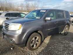 Salvage cars for sale at Leroy, NY auction: 2015 Honda Pilot SE