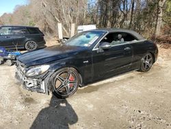 Salvage cars for sale at North Billerica, MA auction: 2017 Mercedes-Benz C 43 4matic AMG