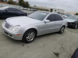 Salvage cars for sale at Martinez, CA auction: 2003 Mercedes-Benz E 320