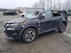 Nissan Rogue sv salvage cars for sale: 2021 Nissan Rogue SV