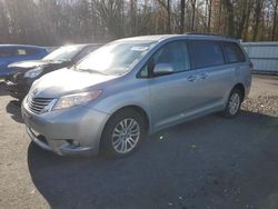 Salvage cars for sale from Copart Glassboro, NJ: 2014 Toyota Sienna XLE