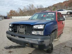 Salvage cars for sale at Hurricane, WV auction: 2003 Chevrolet Silverado K1500