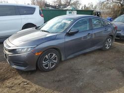 Salvage cars for sale at auction: 2018 Honda Civic LX