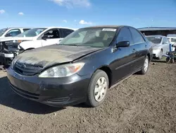 Toyota salvage cars for sale: 2002 Toyota Camry LE