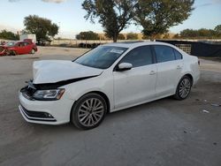 Salvage cars for sale at auction: 2016 Volkswagen Jetta SEL