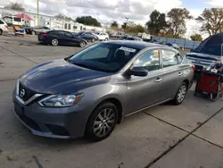 Nissan salvage cars for sale: 2016 Nissan Sentra S